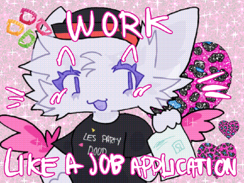 ☆ work like a job application : frame by frame